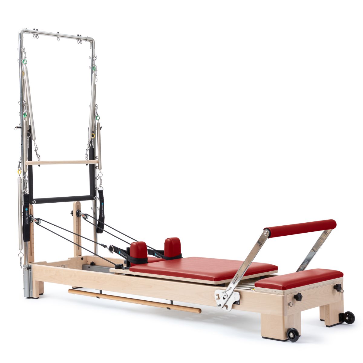 Elina Pilates Wooden Reformer Lignum With Tower